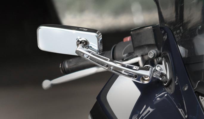 KiWAV Classic MX sportsbike motorcycle mirrors