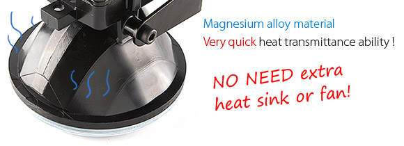 High grade magnesium alloy has Very Quick Heat Transmittance Ability