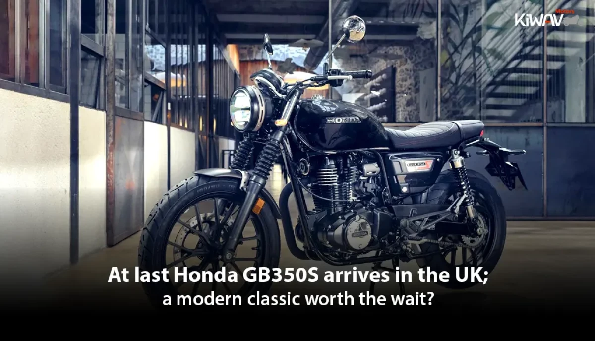 At last Honda GB350S arrives in the UK; a modern classic worth the