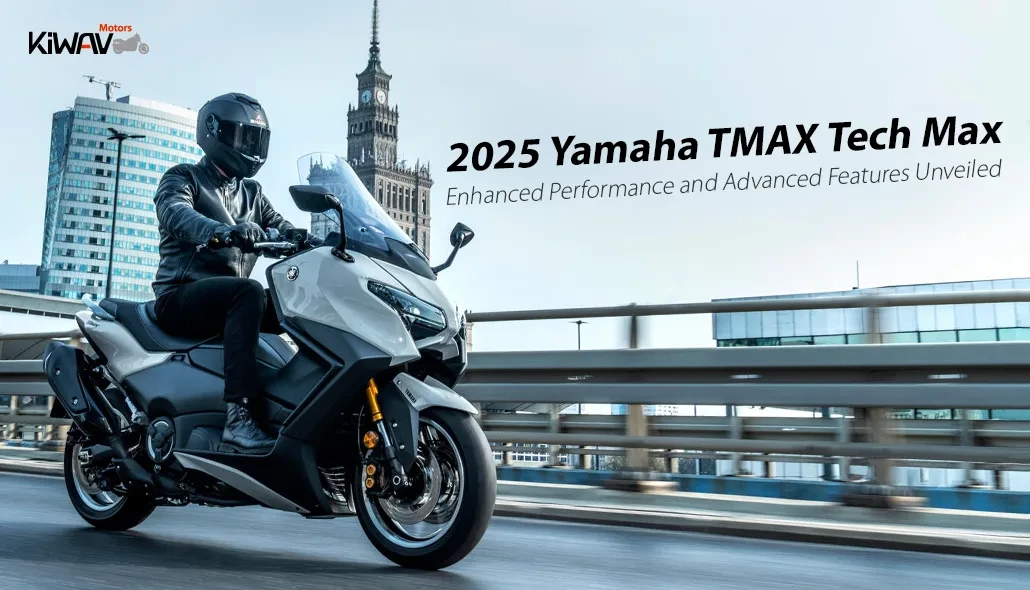 2025 Yamaha TMAX Tech Max: Enhanced Performance and Advanced