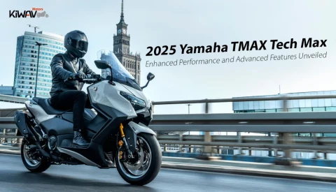 2025 Yamaha TMAX Tech Max: Enhanced Performance and Advanced Features Unveiled
