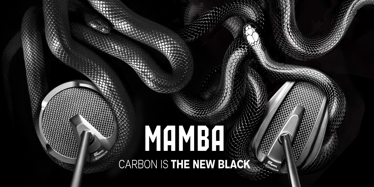 Mamba - true carbon fiber motorcycle mirrors