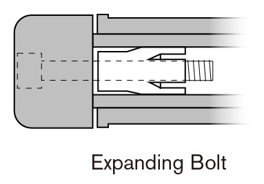 Expanding bolt - KiWAV motors