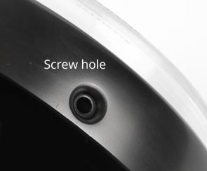 Screw hole