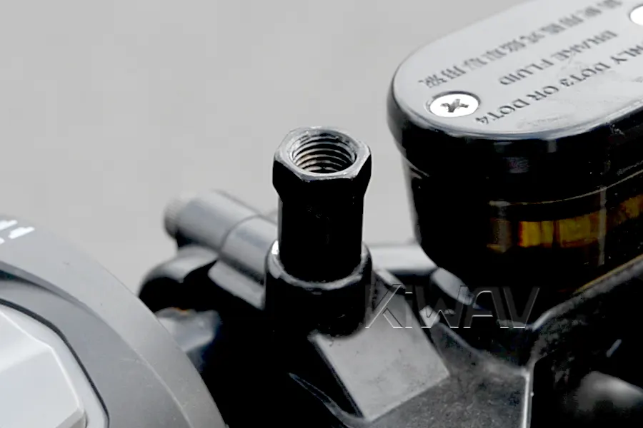 Secure the adapter.