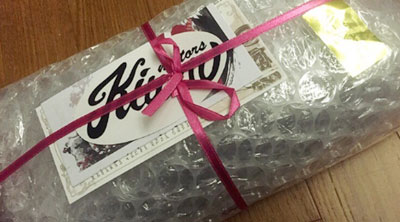 The package arrived