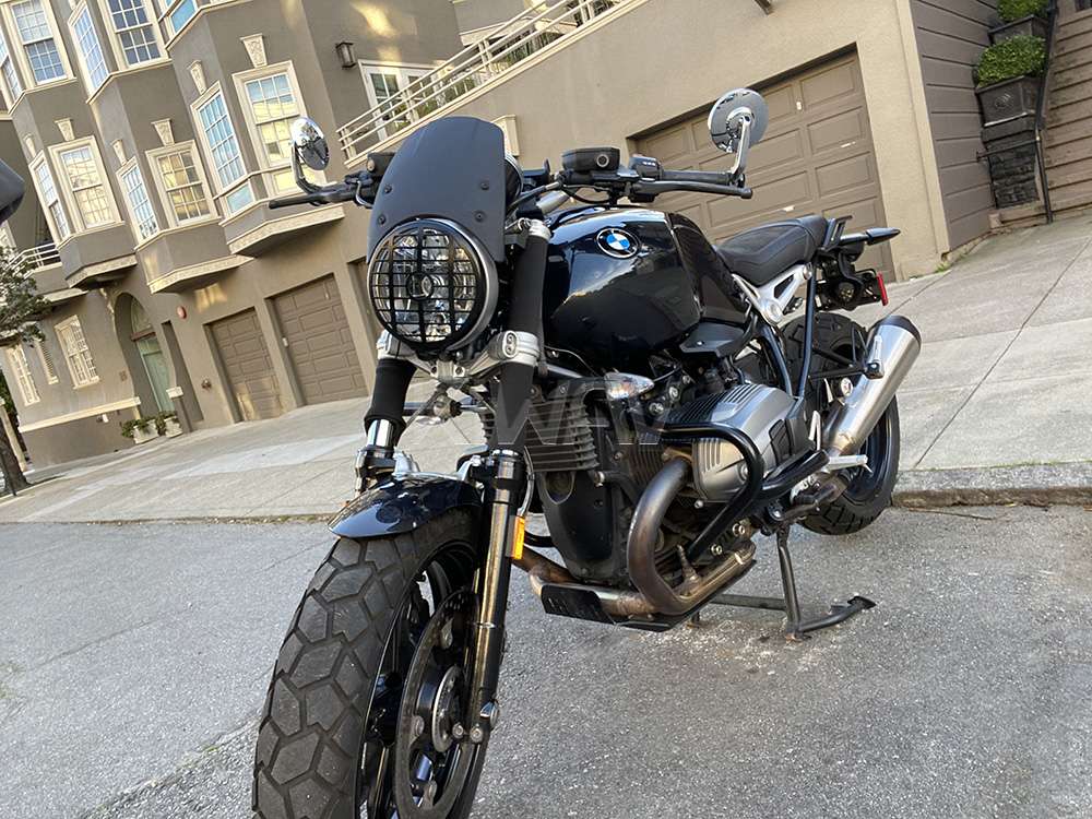 バーエンド: バーエンドミラー ボブ 黒 M8ネジ式