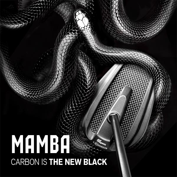 Carbon fiber motorcycle mirrors - Mamba