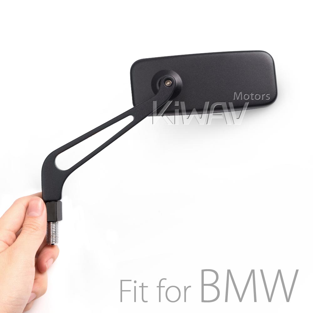 Classic black mirrors compatible with BMW