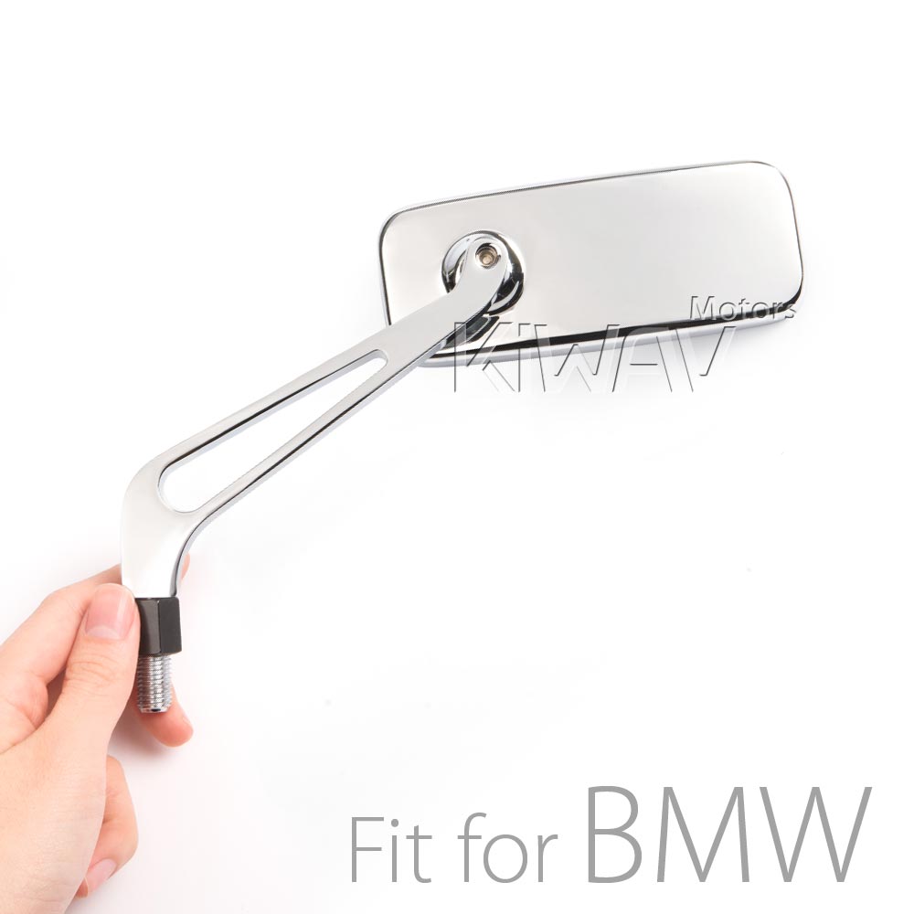 Classic chrome mirrors compatible with BMW