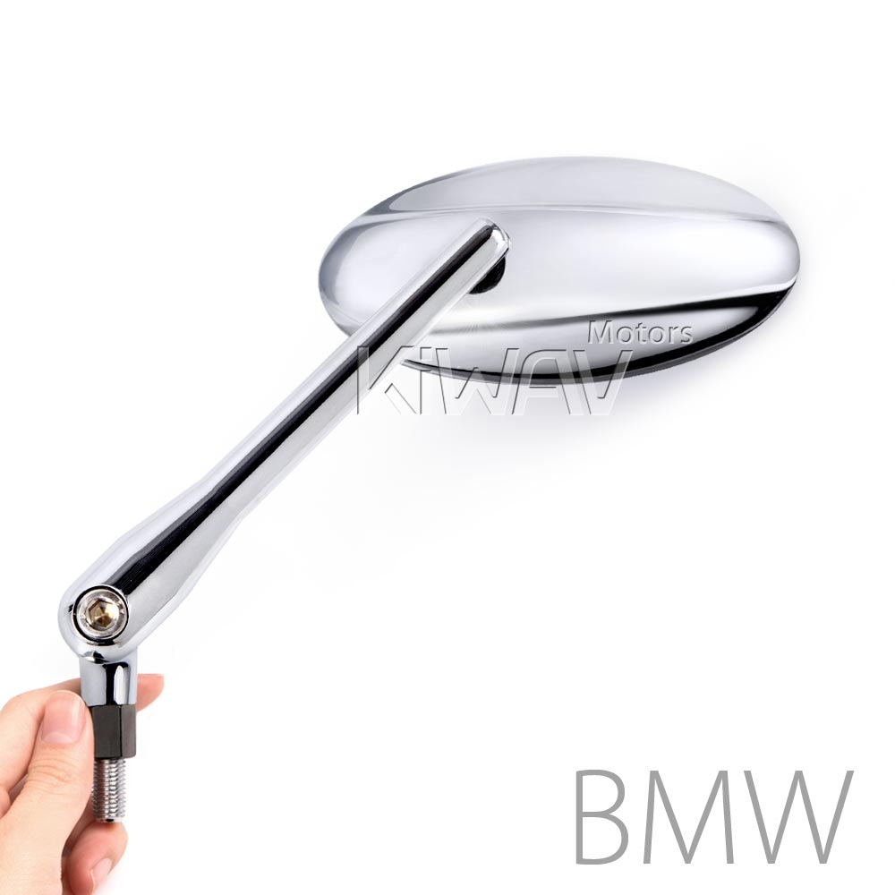 Ultra chrome mirrors compatible with BMW