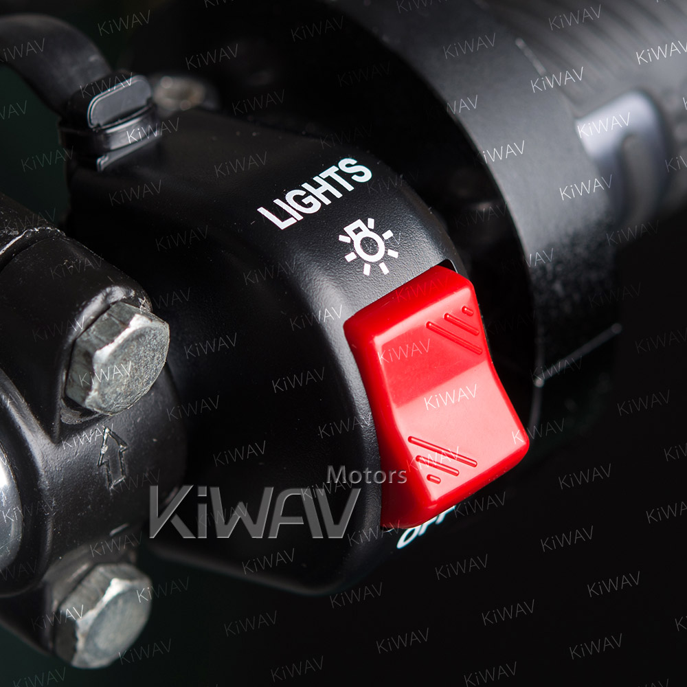 motorcycle black light switch of light 12V DC on 7/8 inch handlebar
