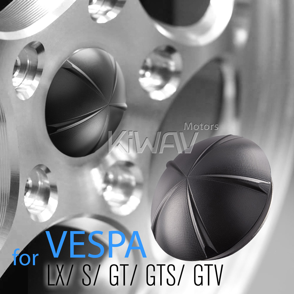 Hub Nut cover,Wheel Hub Cap,CNC Anodizing,Aluminum Alloy 6061,Vespa LX/S/GT/GTS/GTV