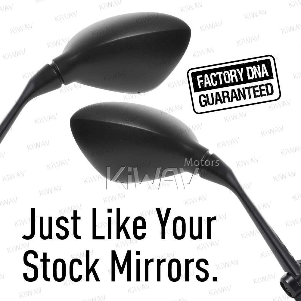 BMW R 1200 RS (14'-) OEM quality replacement mirrors