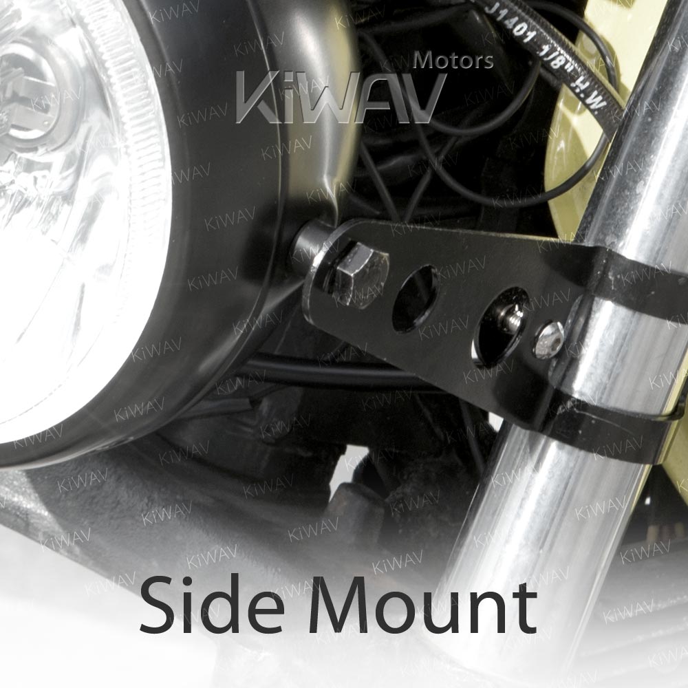 ヘッドライト: バイク用ヘッドライトアセンブリ 5-3/4インチ SAE認証