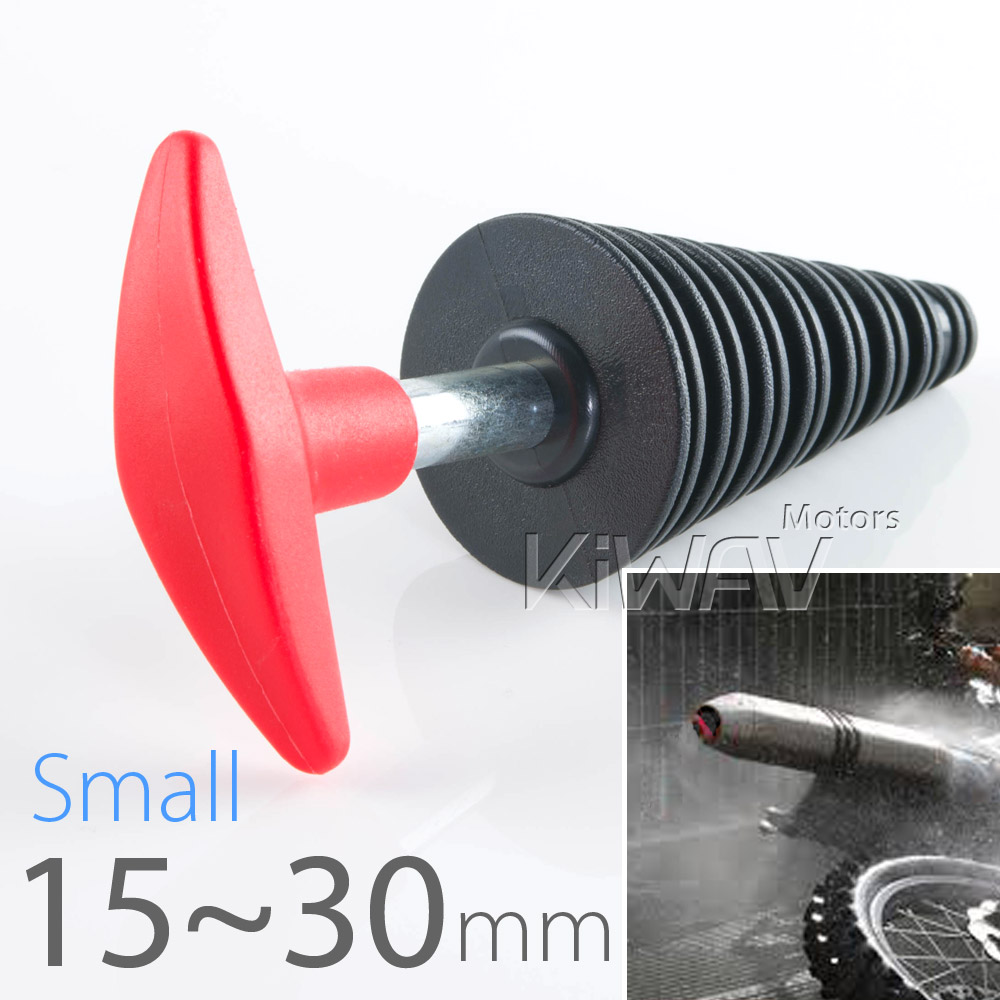 exhaust muffler plug small for 2 stroke