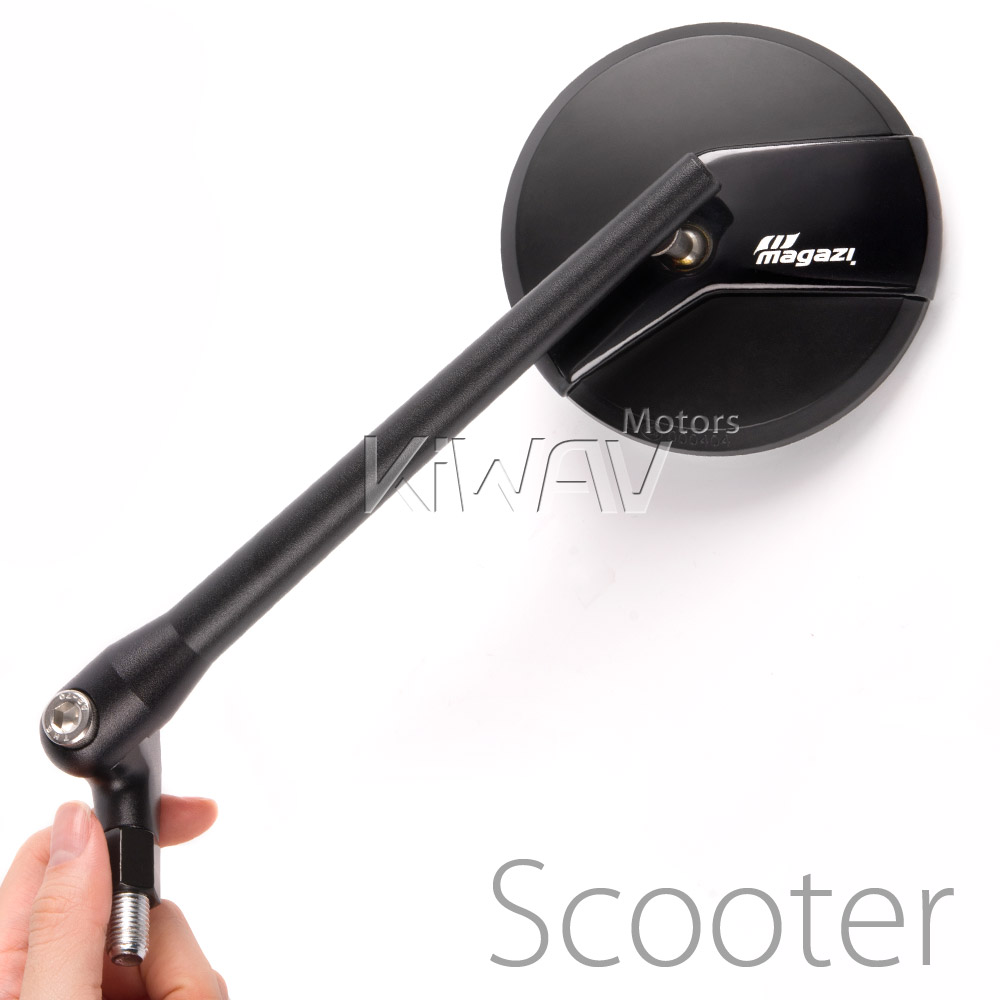 Missie black mirrors for scooter