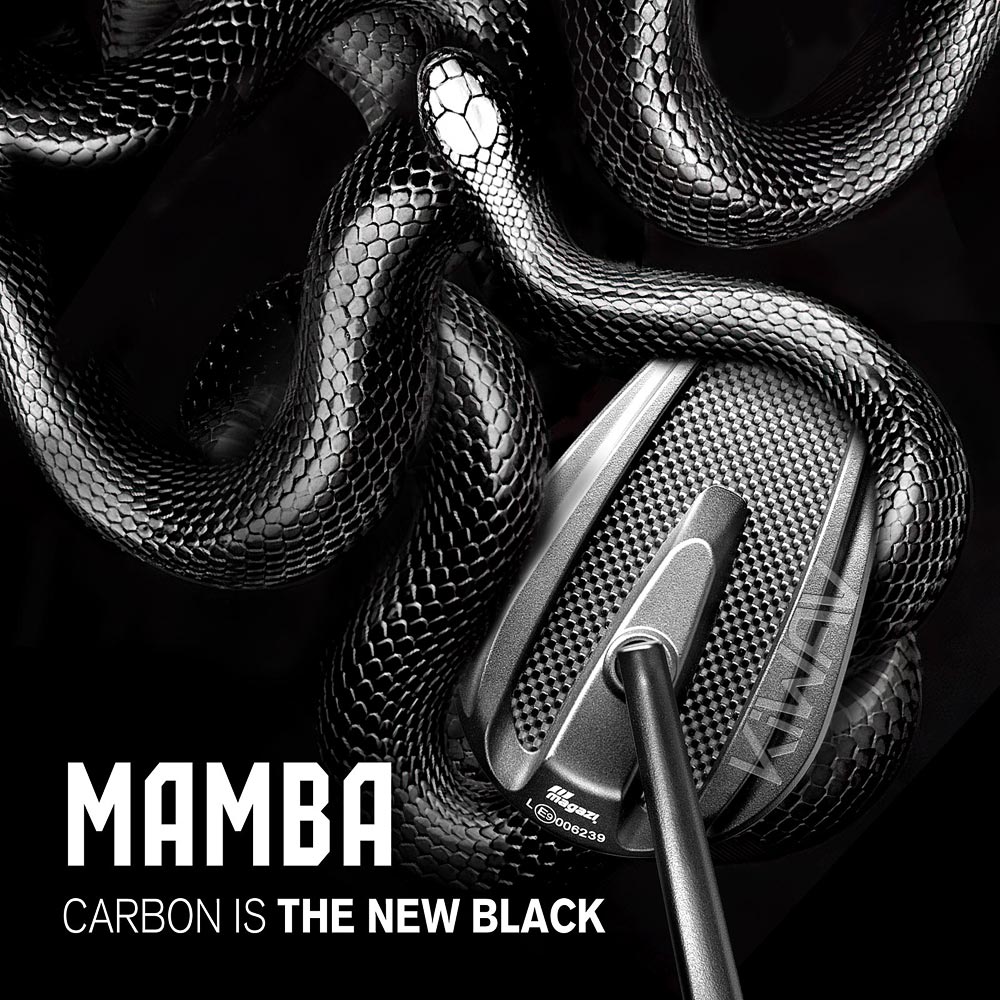 Mamba real glossy carbon fiber rear view mirrors
