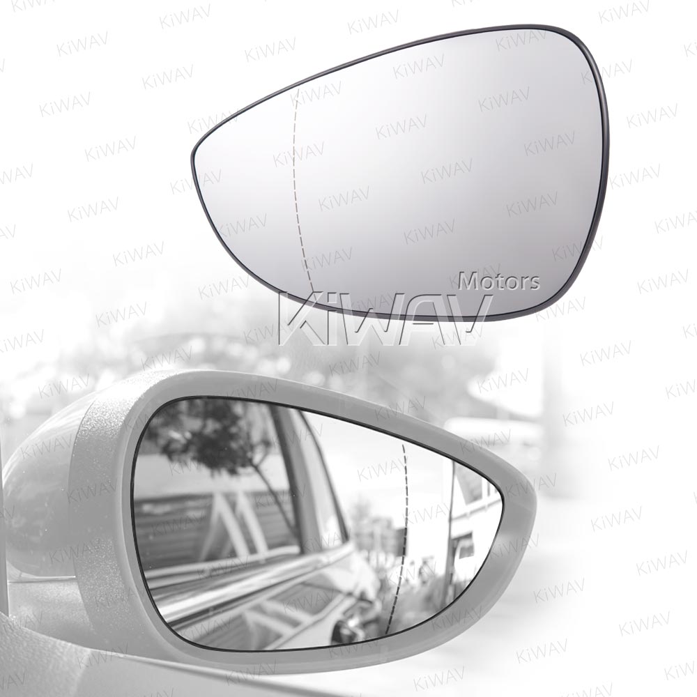 aftermarket OEM replacement side mirror aspheric glass heated compatible with Ford B-Max 2012-2019 / Fiesta 2008-2017