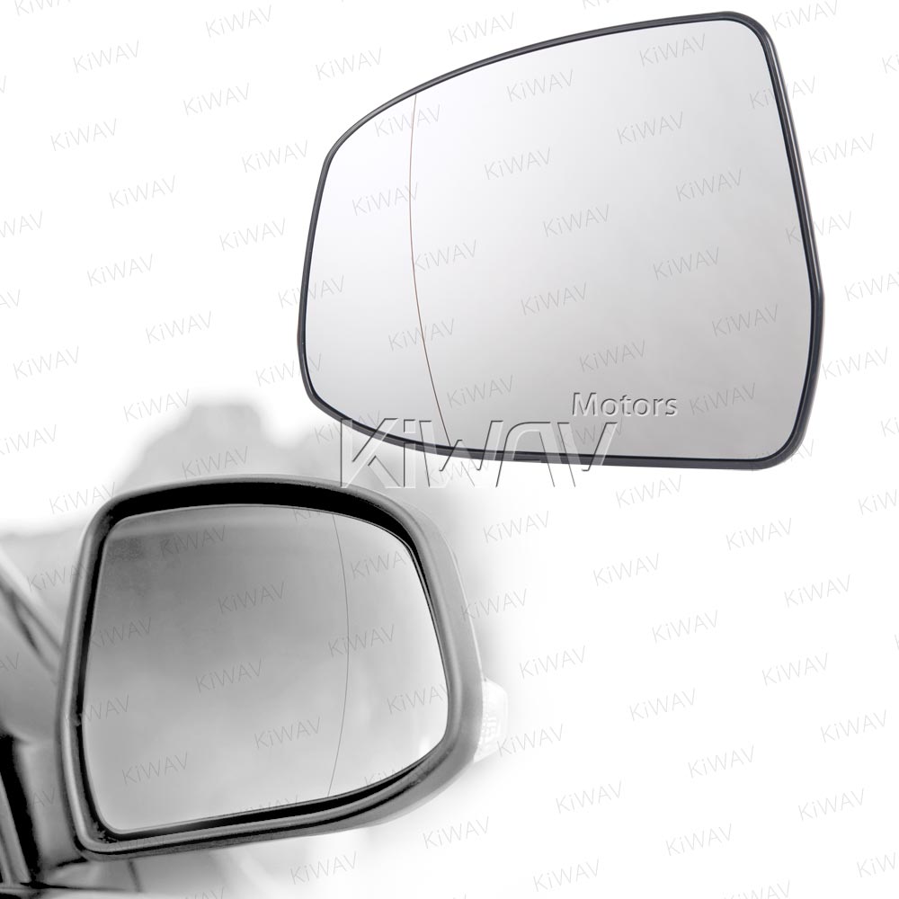aftermarket OEM replacement side mirror aspheric glass heated compatible with Ford Focus 2007- / Mondeo 2007-2015