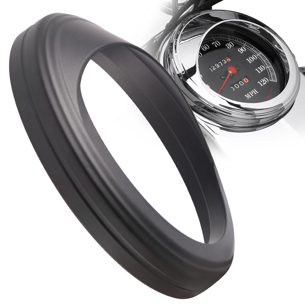 For Harley: 5 inch speedometer trim ring visor