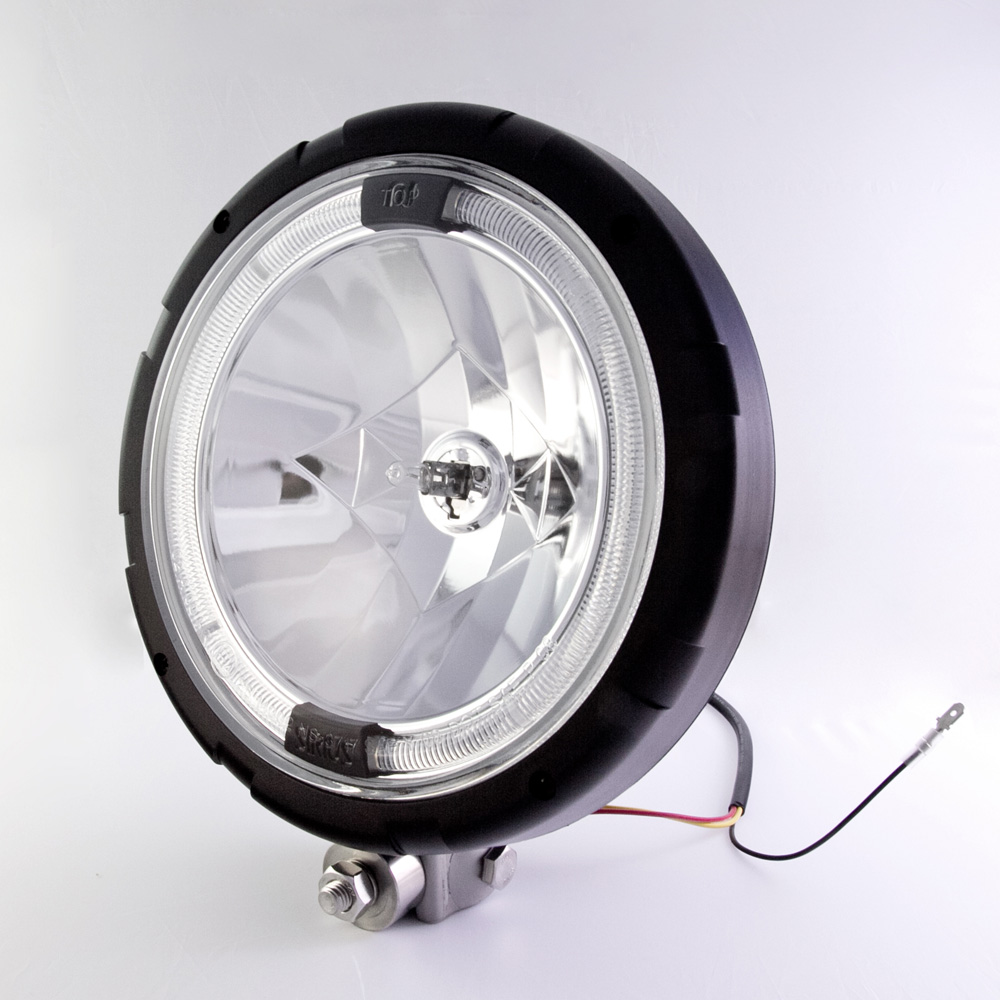 Sirius NS-3717 9 inch Driving Lamp with LED Ring position Lamp come with Wiring kit