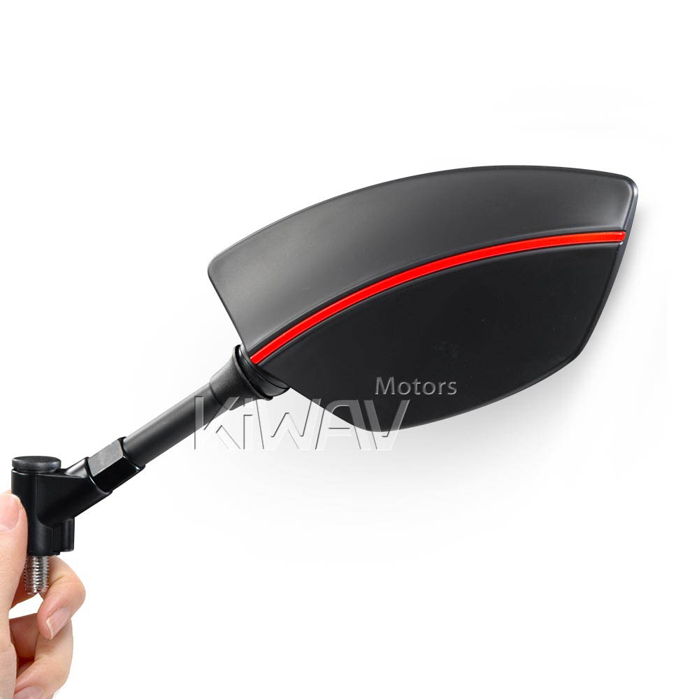 Redline mirrors compatible with BMW
