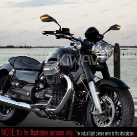 Moto Guzzi california 1400 2013 motorcycle mirrors fist LED turn signal