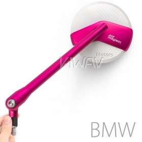 pink mirror BMW moyorcycle