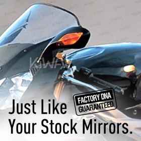 OEM quality replacement mirror FP-319 for Aprilia RSV left hand