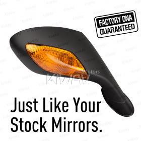 OEM quality replacement mirror FP-319 for Aprilia RSV right hand