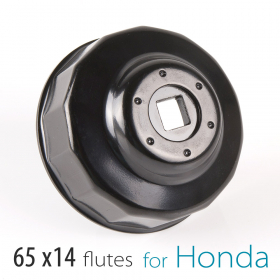 Oil Filter Cap  Wrench  for Honda oil filters with 65 x 14 flutes