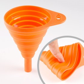 silicone foldable oil funnel collapsible flexible narrow space fork oil motion pro daytona