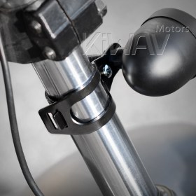 Steel | indicator Mount Bracket Fork | Chopper Bike | Cafe Racer | 30-39mm | turn signal| Harley Davidson | Honda | Suzuki |Yamaha | Kawasaki | BMW