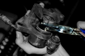 brake piston removal plier motion pro Locking caliper maintenance clean