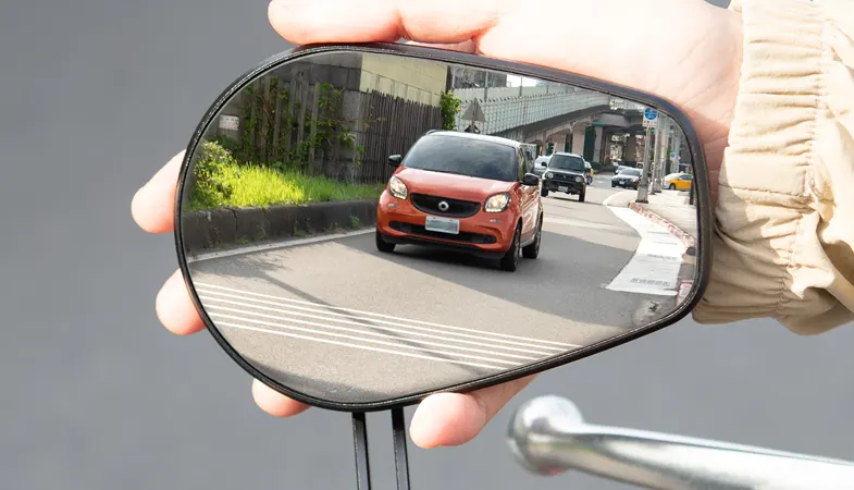 MambaX bar end mirror convex mirror glass